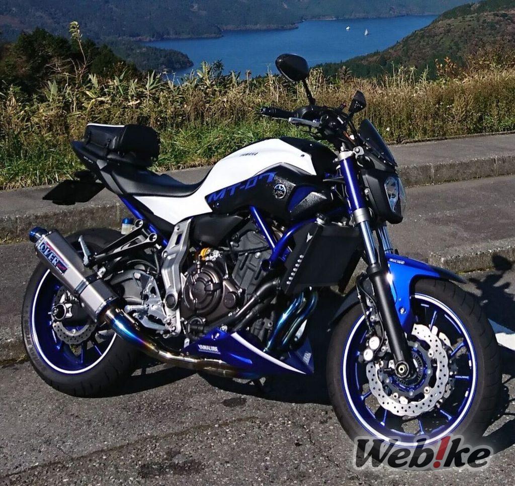 Brutal Street Fighter Custom: Yamaha MT-07