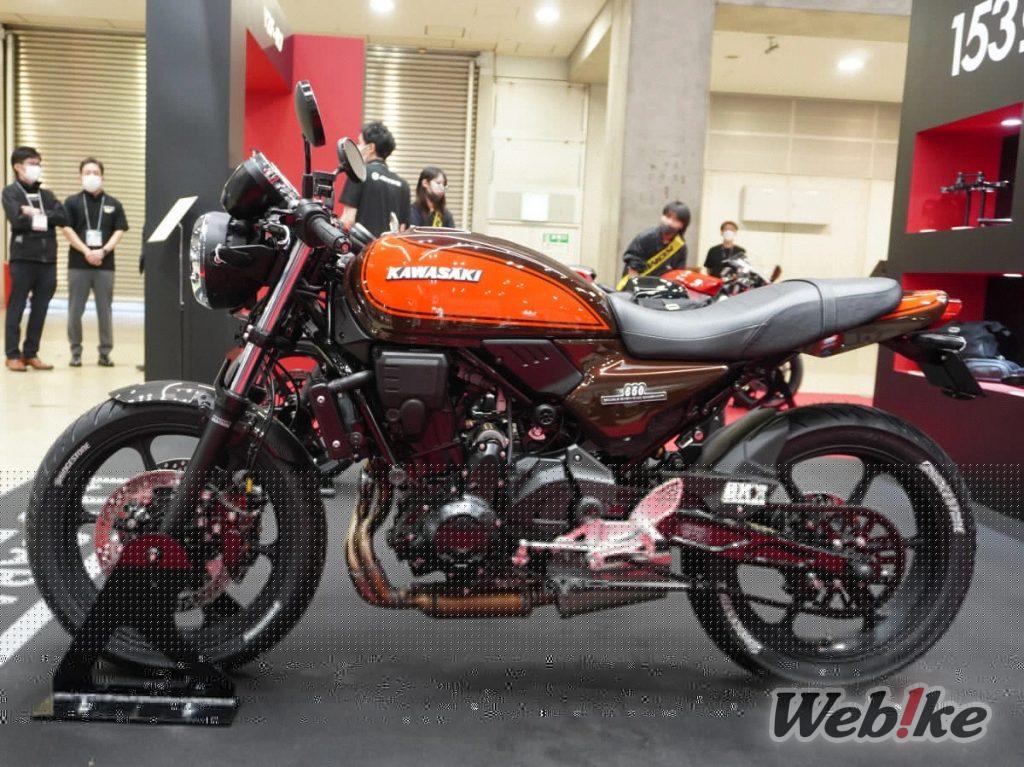 A nostalgic vibe for the Z650RS with 18-inch conversion! ACTIVE’s «153 GARAGE» unveils their cafe version!