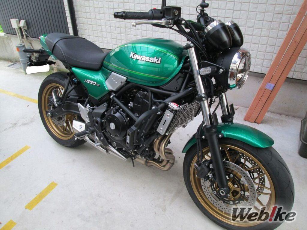 Minimizar daños: KAWASAKI Z650RS Custom