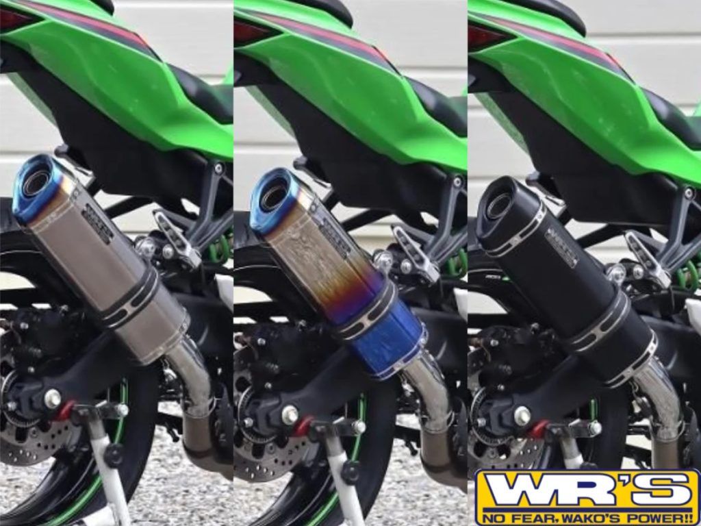 [Nuevos productos] ¡WR’S ha lanzado nuevos escapes slip-on para la ZX-4R/ZX-25R!