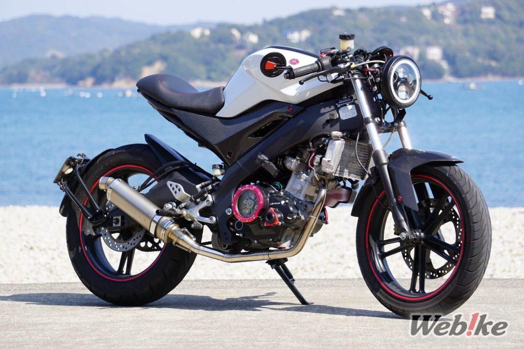 La transformación Cafe Racer: YAMAHA YZF-R125 Custom
