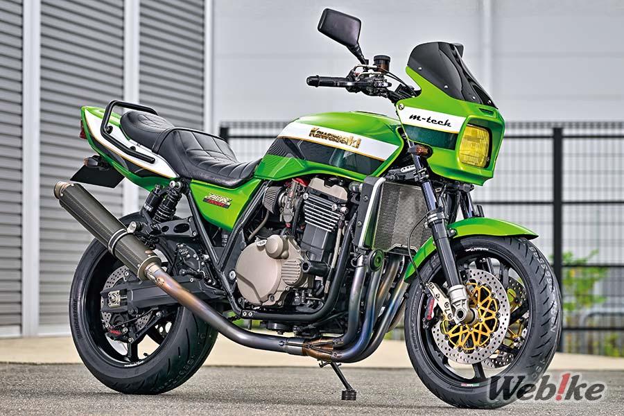 Personalización de perfil bajo: KAWASAKI ZRX1200/R Custom by M-TECH