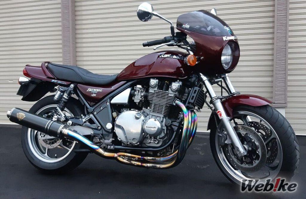 Las prestaciones se unen a la belleza: KAWASAKI ZEPHYR1100 Custom