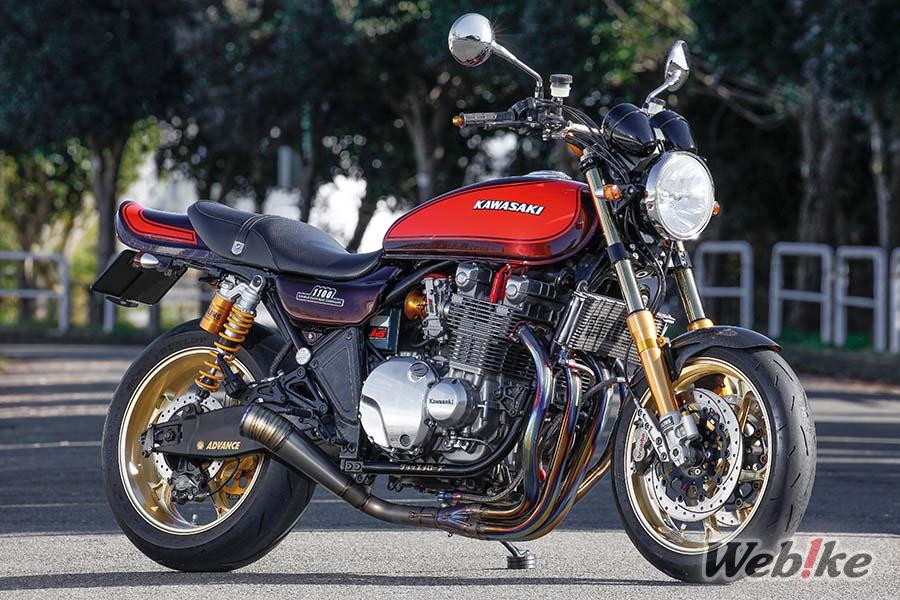 Creando singularidades: KAWASAKI ZEPHYR1100 Custom por Shop Mellows