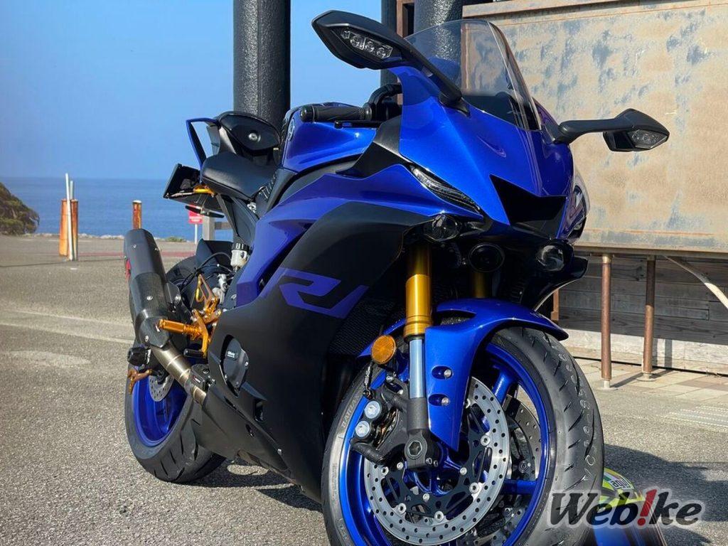 Confianza en las curvas: YAMAHA YZF-R6 Custom