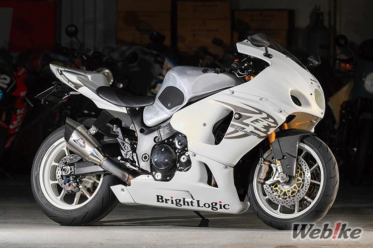 Líneas más afiladas, conducción más ligera: SUZUKI HAYABUSA Custom por BrightLogic