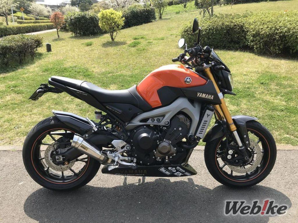 Amor a primera vista: YAMAHA MT-09 (FZ-09) Custom