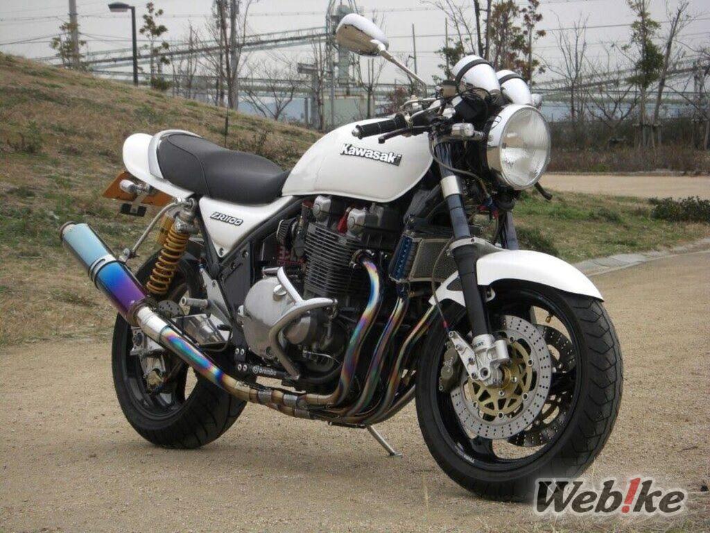 Del negro al blanco: KAWASAKI ZEPHYR1100 Custom