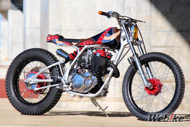 Arte en movimiento: YAMAHA SR400 Custom por CANDY Motorcycle Laboratory