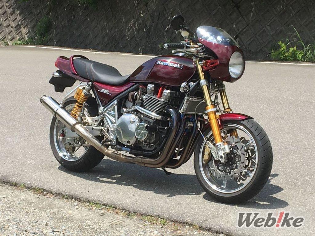 Esculpir el estilo con piezas personalizadas hechas por el propietario: KAWASAKI ZEPHYR1100 Custom