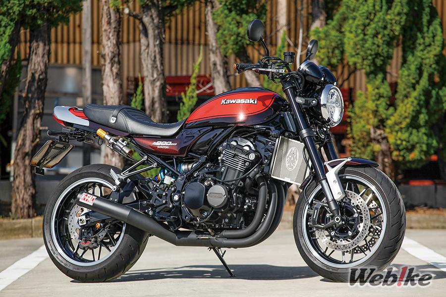 Tubo Corto, Gran Rendimiento: KAWASAKI Z900RS Custom by K-FACTORY
