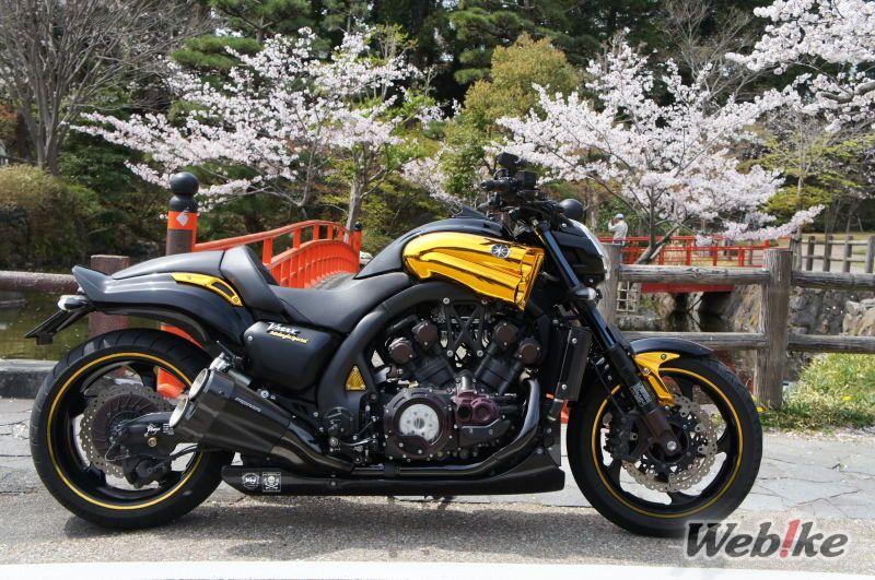 Evolución floreciente: YAMAHA V-MAX 1700 Custom