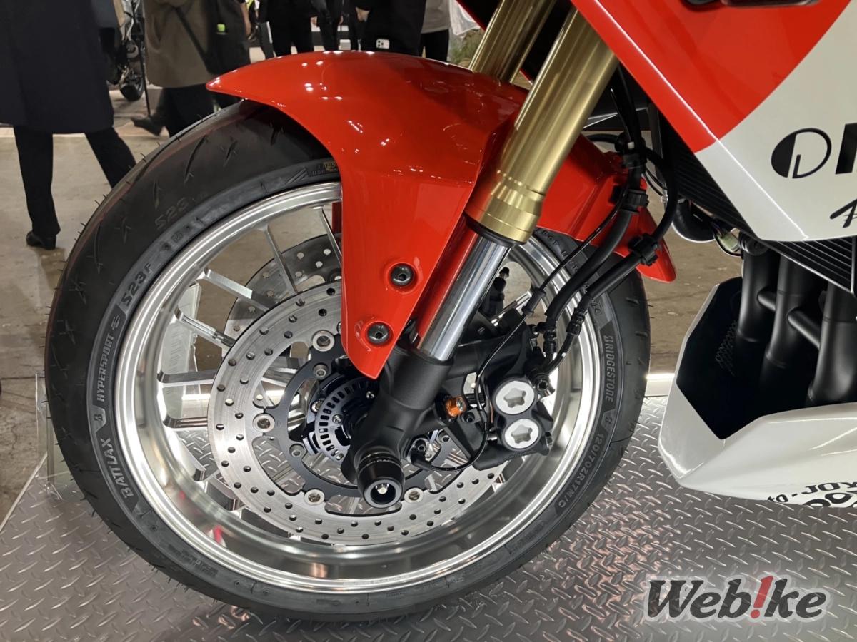 GP-XX front wheel by OVER Racing equipped on the XSR900 GP