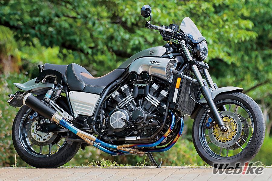 Forma, función y carretera: YAMAHA V-MAX Custom by KITAGAWA MOTORCYCLES