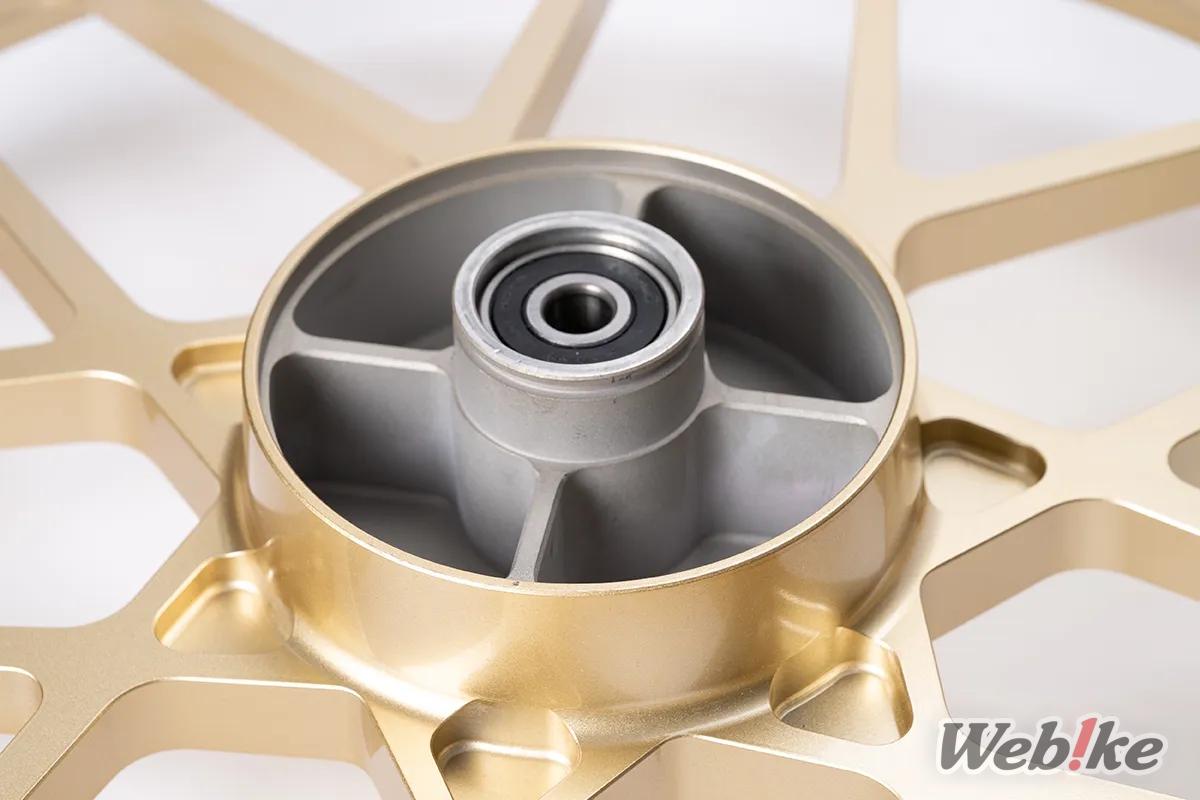 GALE SPEED Type-X Forged Wheels (Gold) for the Honda CT125 Hunter Cub (6)